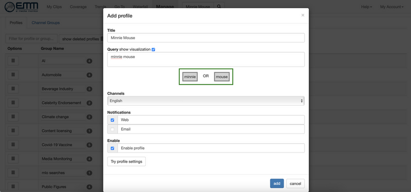 Boolesche Suchanfrage Beispiel 1