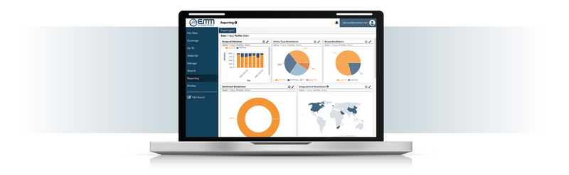 The eMM Dart Media Monitoring Solution TV monitoring by eMM offers many valuable features.